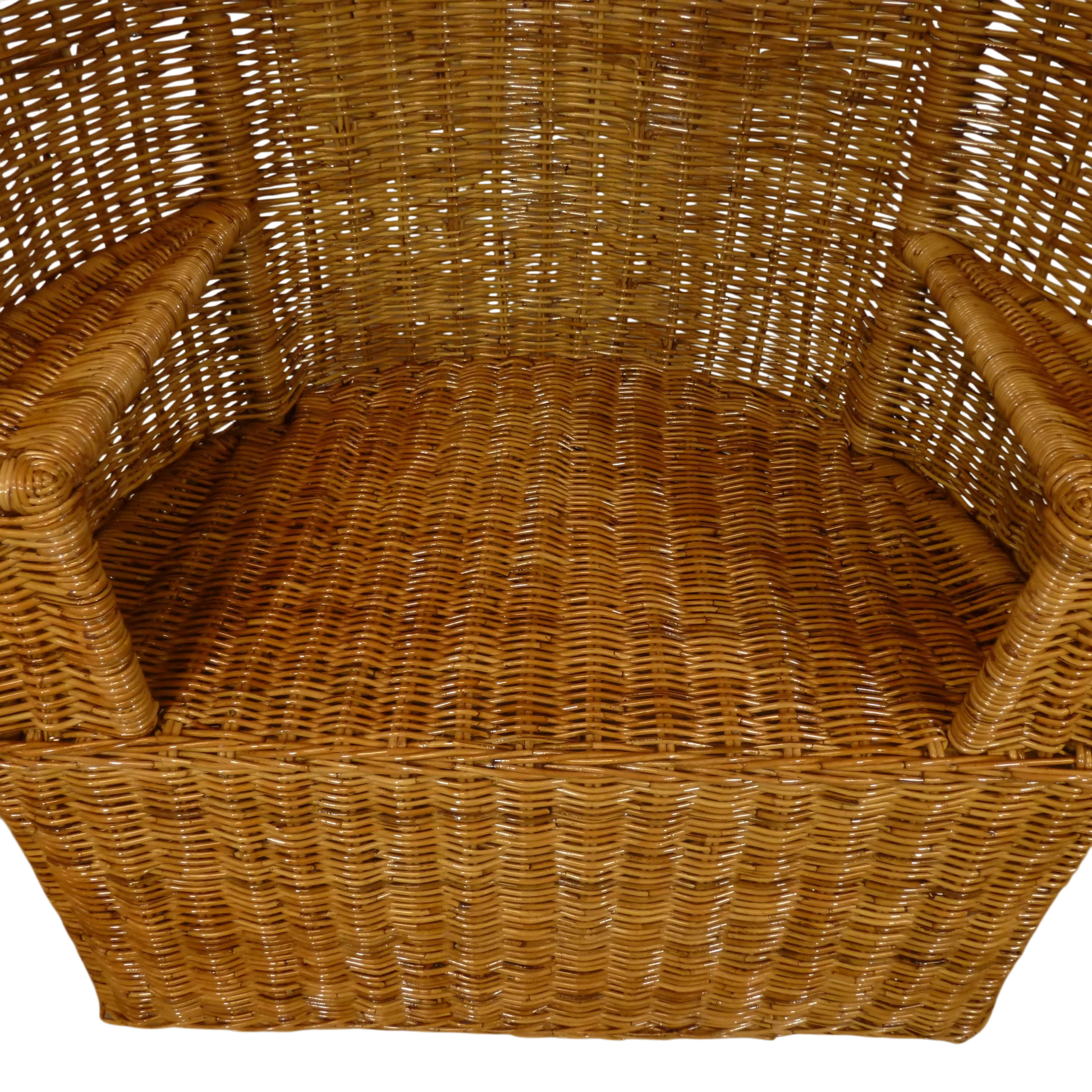Rotan Strandstoel Pullut Naturel Riet