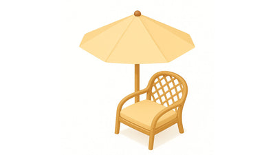 Rotan Strandstoel Rieten Strandstoelen
