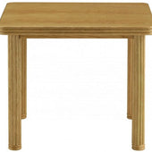 Tafel Manou Eiken Nr 209 Rechthoek
