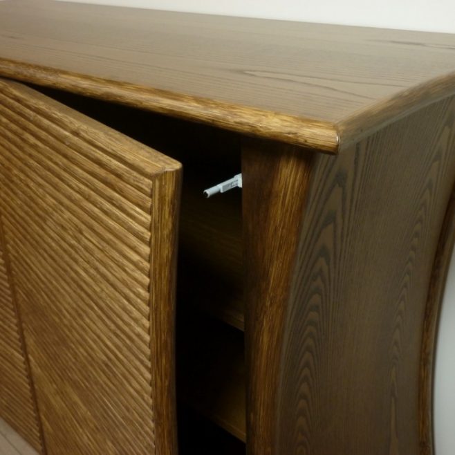 152 Manou Eiken Dressoir Rotan 40 kleuren