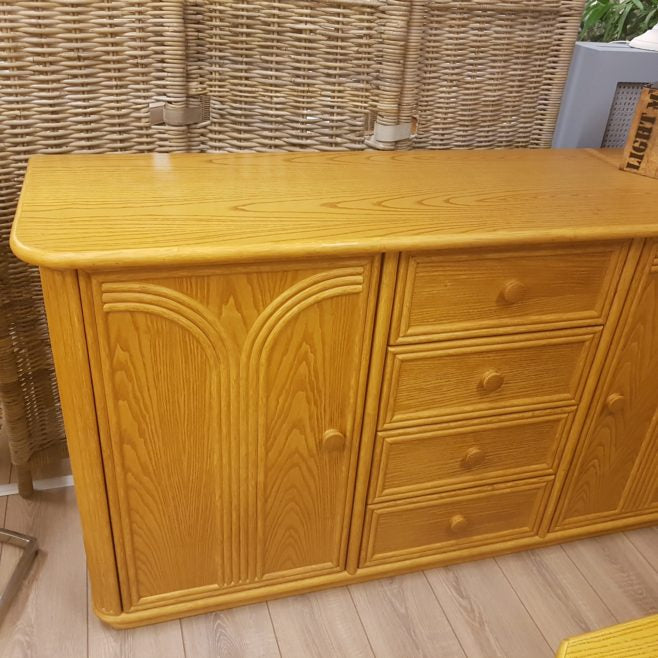Rotan Eiken Dressoir Nr. 168