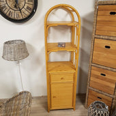 Rotan Eiken Boogkastje Nr 431 + Deur en Lade