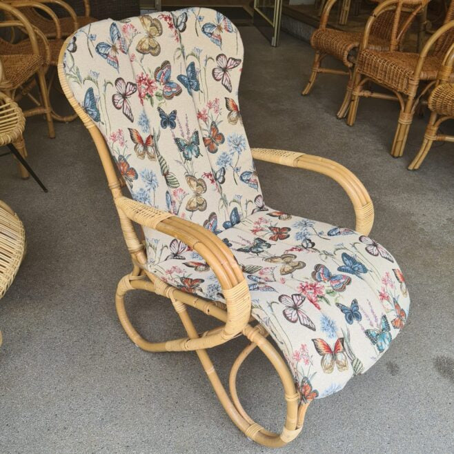 Kussen Stoelen Belse 8 Rotan Hoge- en Lage Rugleuning