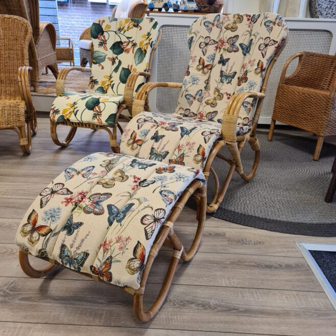 Kussen Stoelen Belse 8 Rotan Hoge- en Lage Rugleuning