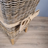 Borneo Kubu Grey Eetkamerstoelen Rotan