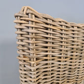 Borneo Kubu Grey Eetkamerstoelen Rotan