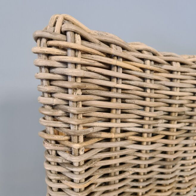 Borneo Kubu Grey Eetkamerstoelen Rotan