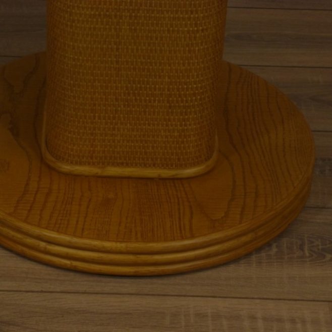 223 Manou Eettafel Eiken Rotan Meubel