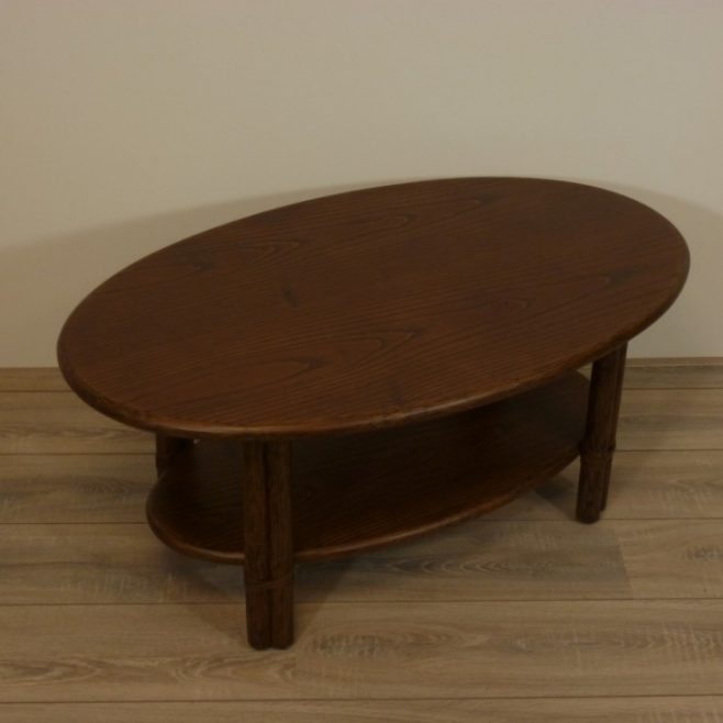 366 Manou Salontafel Rotan Tafel Ovaal