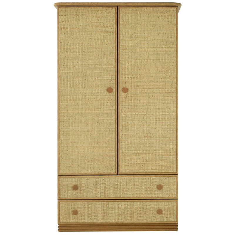 810 Rotan Manou Linnenkast 2 deurs