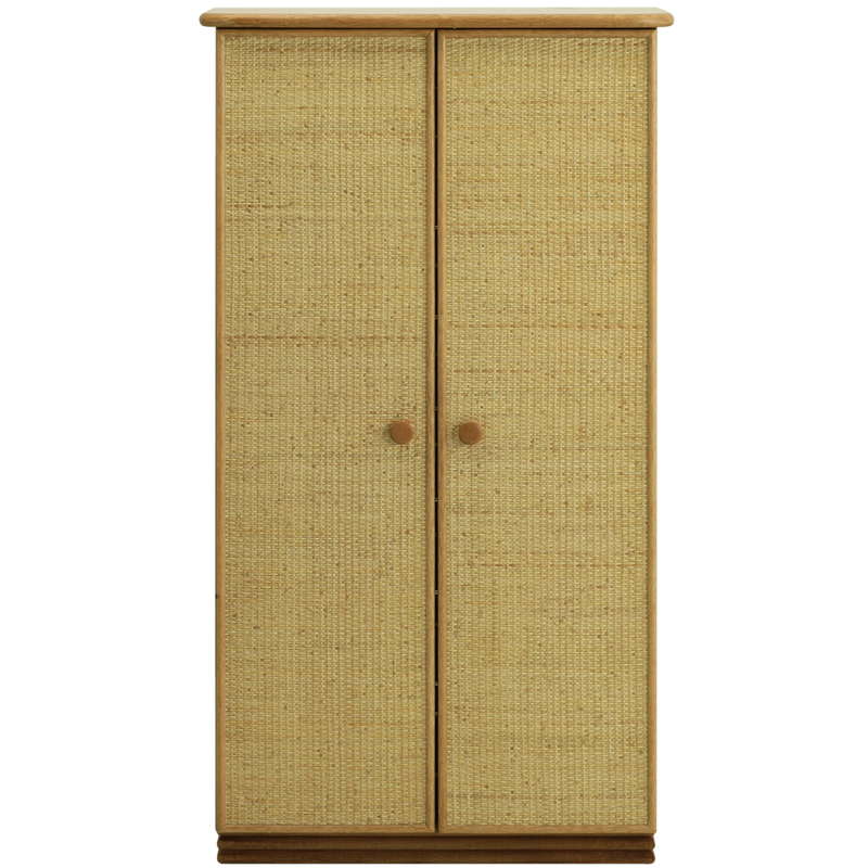 830 Rotan Manou Linnenkast 2deurs