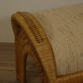 Riet Rotan Bank Rieten Banken Riet Bankstel Loungeset Lounge Rotan Meubelen Rieten Meubels Bankje Riet