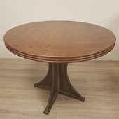 Amazone Rotan Tafel 100cm Rond Eiken DarkBrown