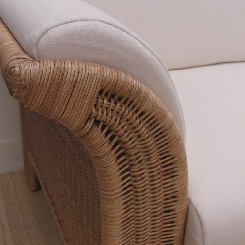 Amazone Rieten Banken Rotan Honingkleur 2½ zits