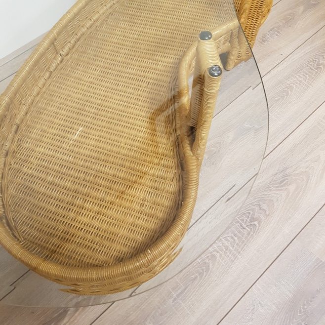 Amazone Palet Rieten Salontafel Honingkleur Rotan