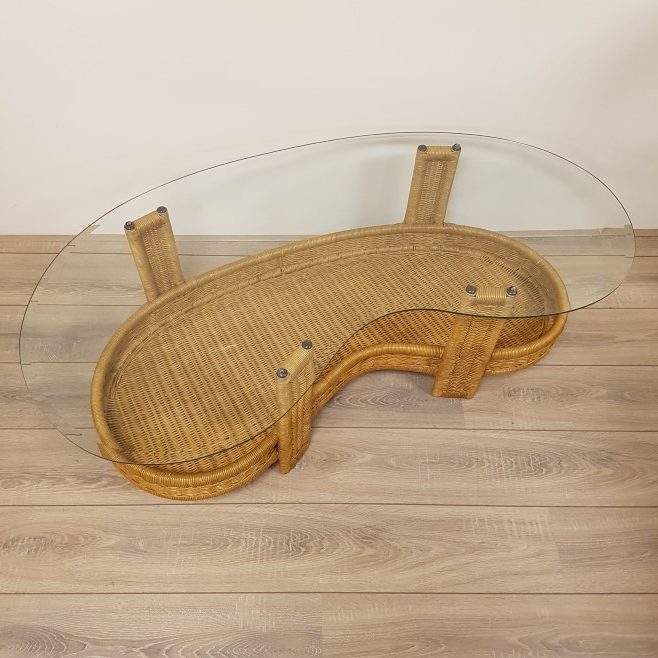 Amazone Palet Rieten Salontafel Honingkleur Rotan