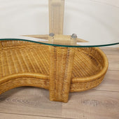 Amazone Palet Rieten Salontafel Honingkleur Rotan