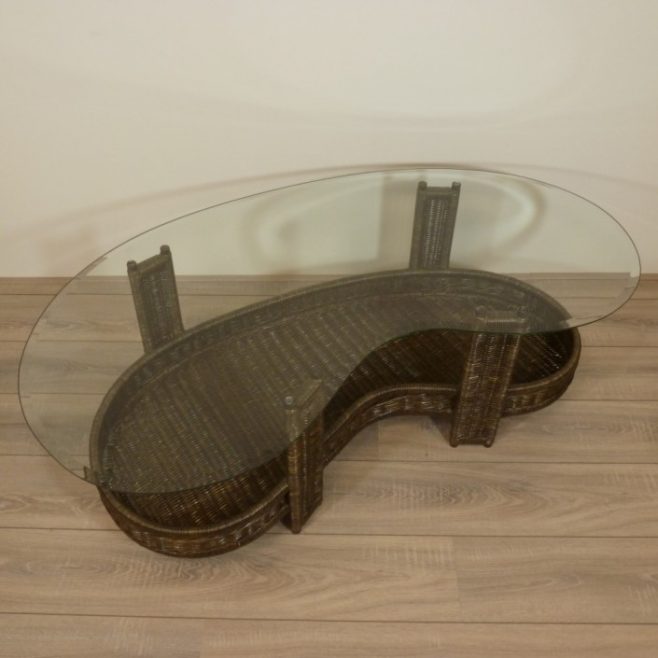Amazone Rieten Tafel Rotan Salontafel