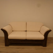 Amazone rieten banken rotan Rotan Bank Rieten Banken Riet Bankstel Loungeset Lounge Rotan Meubelen Rieten Meubels Bankje Riet bank