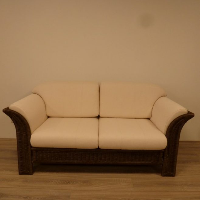 Amazone rieten banken rotan Rotan Bank Rieten Banken Riet Bankstel Loungeset Lounge Rotan Meubelen Rieten Meubels Bankje Riet bank