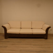 Amazone Rotan 3 Bank Darkbrown EcruVW Rotan Bank Rieten Banken Rotan Bank Rieten Banken Riet Bankstel Loungeset Lounge Rotan Meubelen Rieten Meubels Bankje Riet