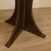 Amazone Rotan Eetkamertafel 100cm DarkBrown