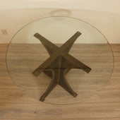 Amazone Rotan Eetkamertafel 100cm DarkBrown