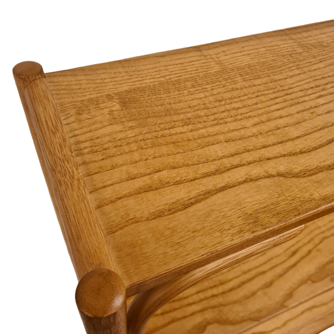 Rotan Eiken Boekenkast Nr 453 Manou Aanbieding! 86cm