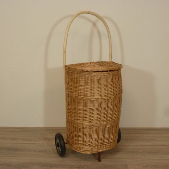 Boodschappenwagen Riet Wilgenteen Boodschappenkar