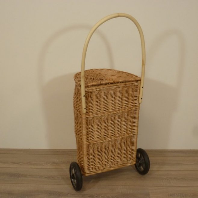 Boodschappenwagen Riet Wilgenteen Boodschappenkar