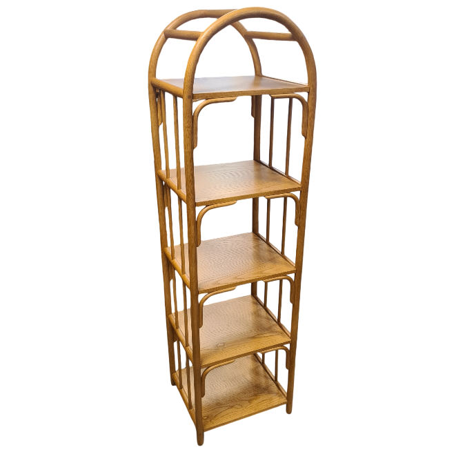 Rotan Eiken Boogkast Nr 431 Kleur Honing 46cm Breed