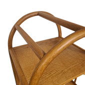 Rotan Eiken Boogkast Nr 431 Kleur Honing 46cm Breed
