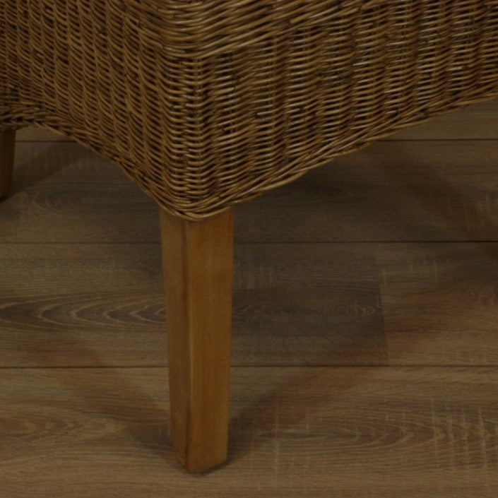 Rotan Eetkamerstoelen Brasil Jollity Pullut Grey Grijs Rotan Eetkamerstoelen Teakhout
