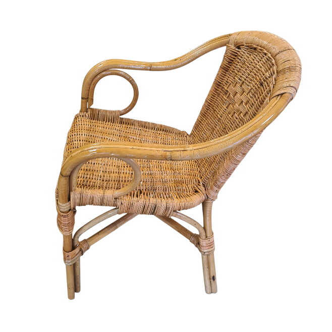 Cadzand Pullut Rieten Tuinstoelen