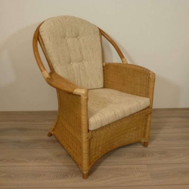 Cindy Rieten Fauteuil Rotan Stoel Fauteuils Riet Rotan Stoelen Rieten Meubelen Rotanspeciaalzaak
