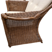 Cindy DarkBrown Rotan Meubel