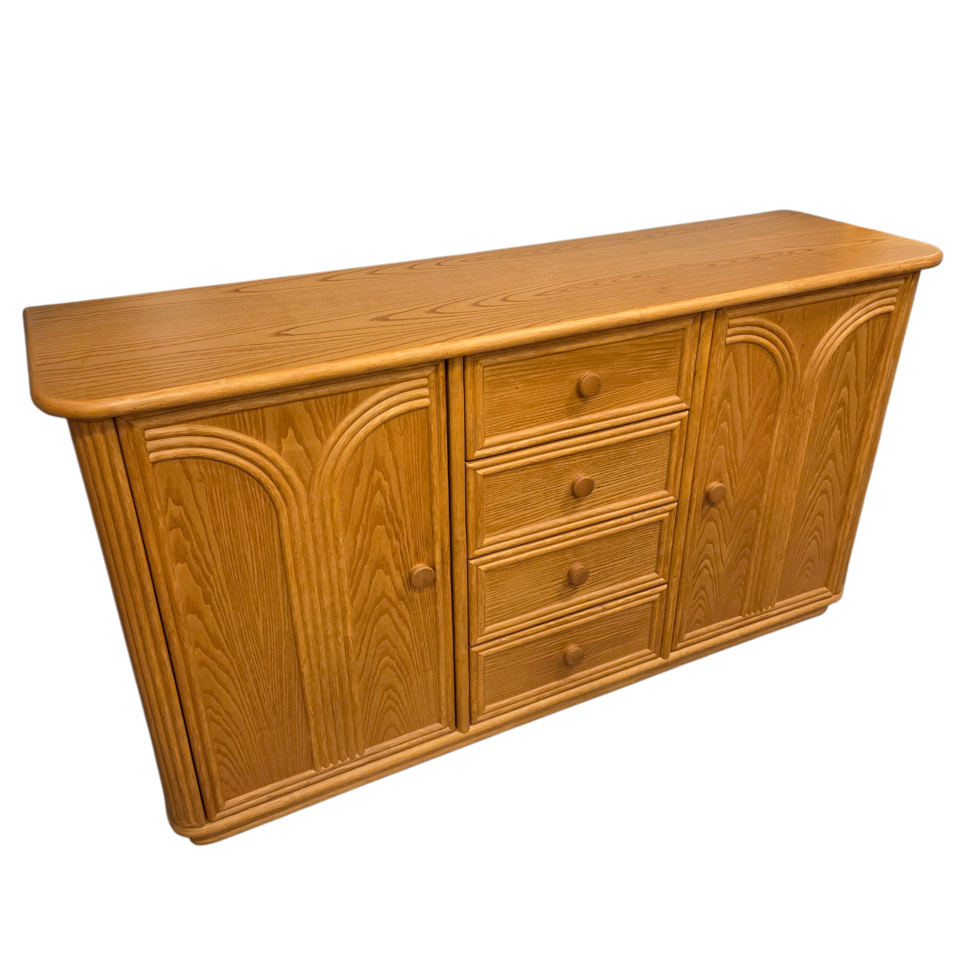 Rotan Eiken Dressoir Nr. 168 Kleur Miel Opruiming