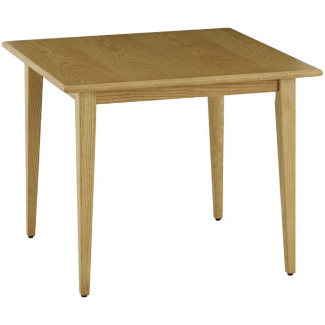 Eiken Eetkamertafel Nr 207 Vierkant