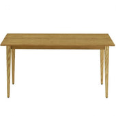 Eiken Eetkamertafel Nr 207 Vierkant