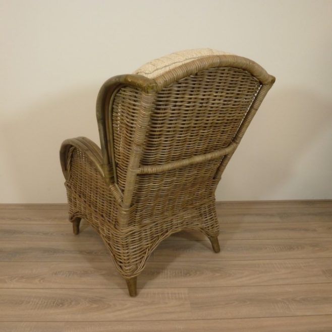 Florida Kubu Grey Ebo Rieten Stoelen Rotan Grijs