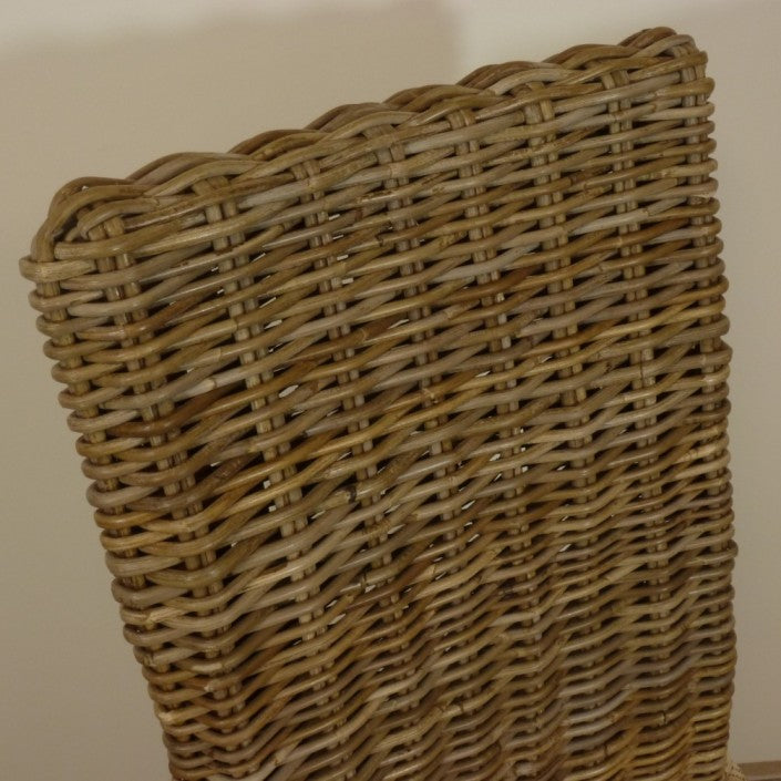Fredy Kubu Grey Rotan Eetkamerstoelen