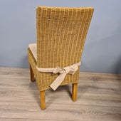 Fredy Honingkleur Eetkamerstoelen Rotan