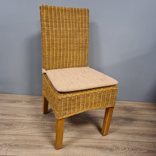 Fredy Honingkleur Eetkamerstoelen Rotan