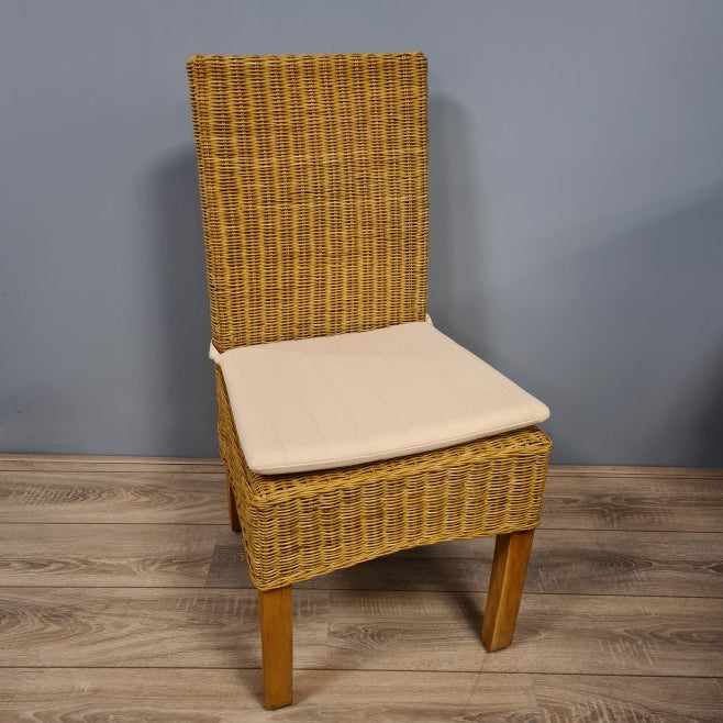 Fredy Honingkleur Eetkamerstoelen Rotan