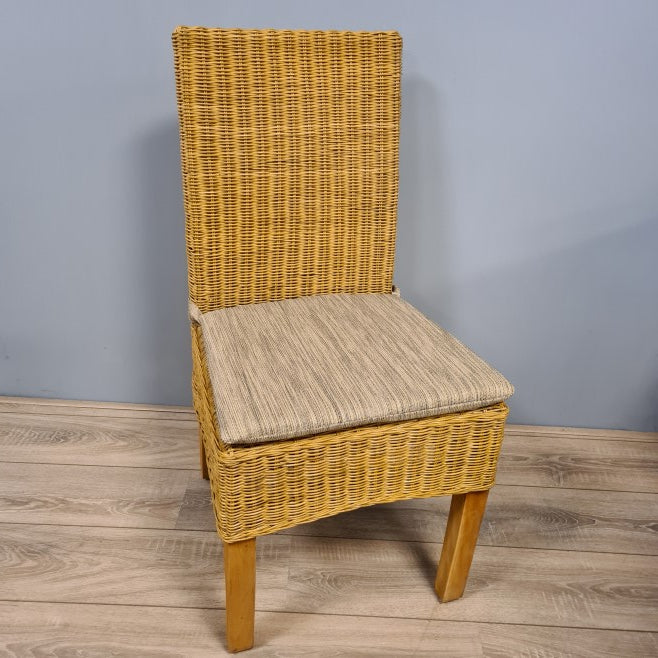 Fredy Honingkleur Eetkamerstoelen Rotan