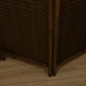 Kamerscherm DarkBrown Manou Pitriet Rotan Rieten Scherm