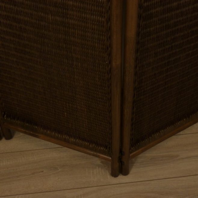 Kamerscherm DarkBrown Manou Pitriet Rotan Rieten Scherm