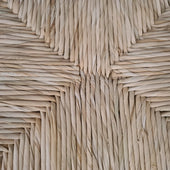 Kinderstoelen Hout Biezen Bruin Gelakt