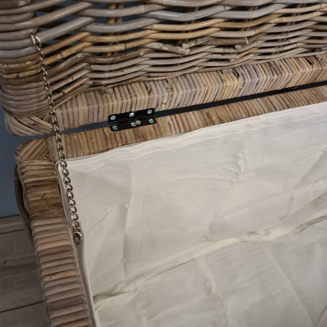 Kist Kubu Grey Rotan 90 cm