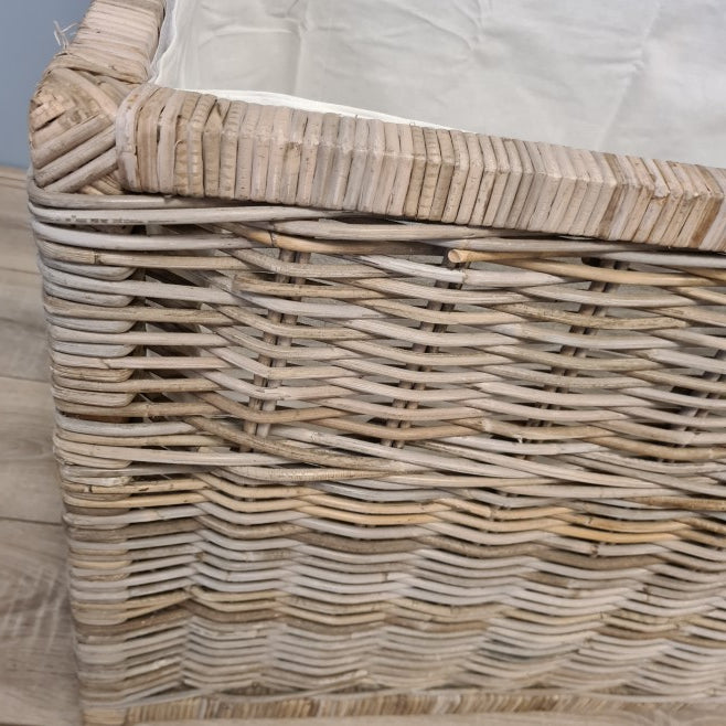 Kist Kubu Grey Rotan 90 cm